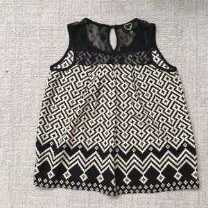 Girls 10-12 fancy shirt with design